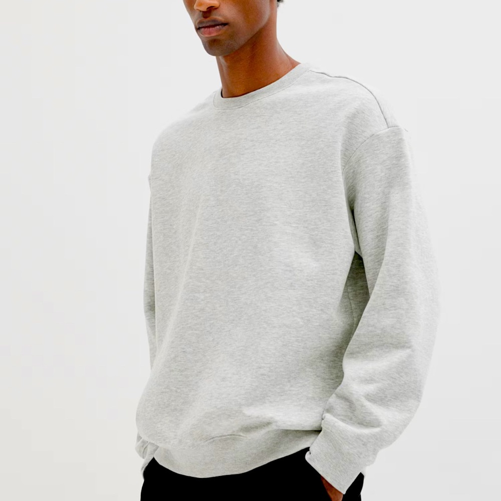 H&M Relaxed fit grey sweatshirt size medium
